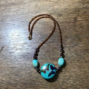 Garden Gem Collection Glass Bead Necklace